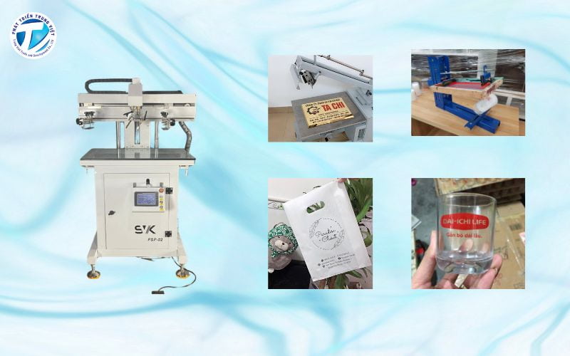 Ứng dụng của máy in lụa
